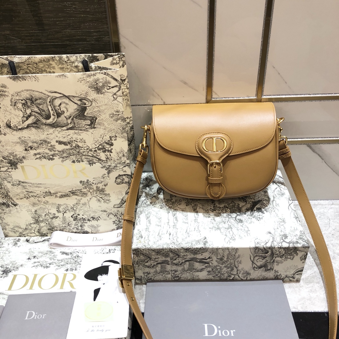 Dior Large Bobby Bag in Brown