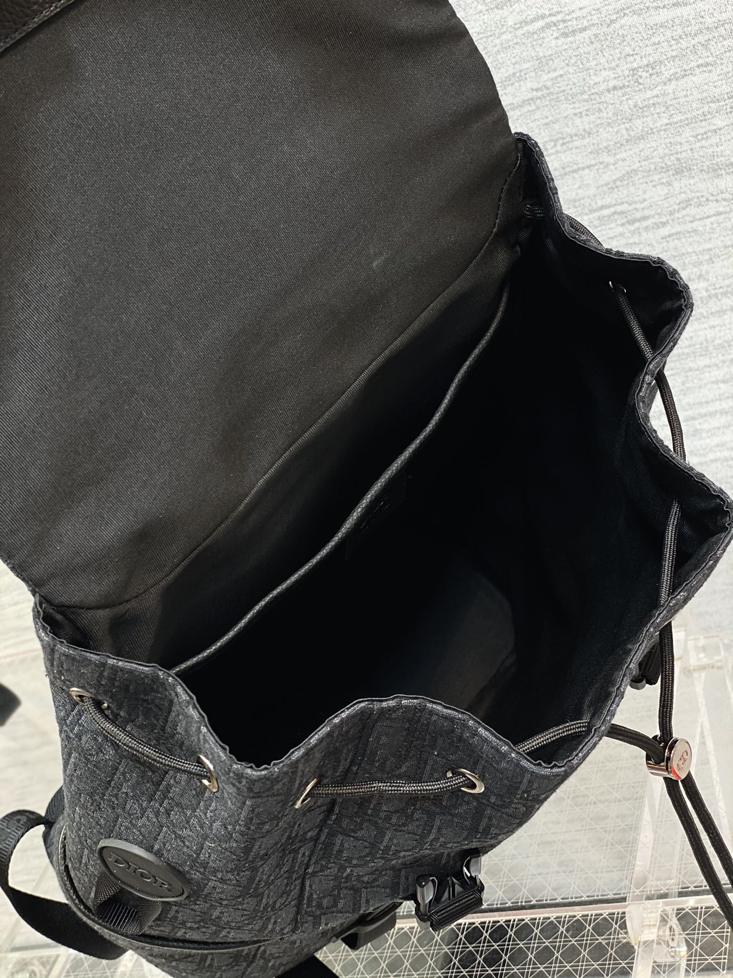 Dior Canvas Backpack - Image 10