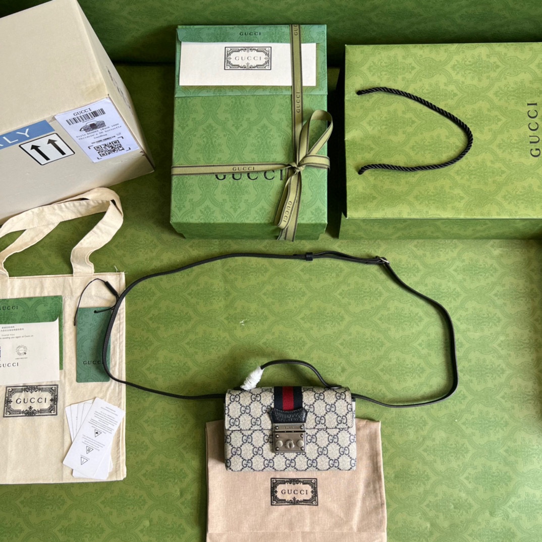 Gucci Padlock Chain Bag - Image 9