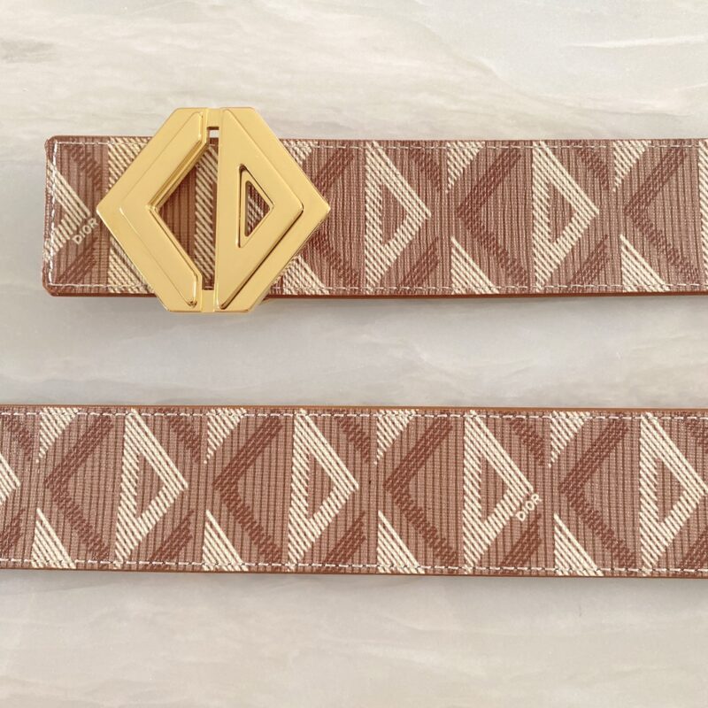 Dior Rhombus Buckle Belt