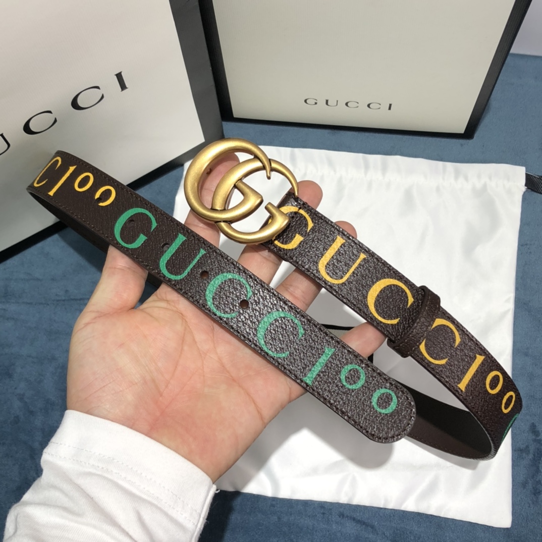 db9bf2_40e752744877420a8347647923036318mv2.jpg Gucci Leather Belt - Image 1