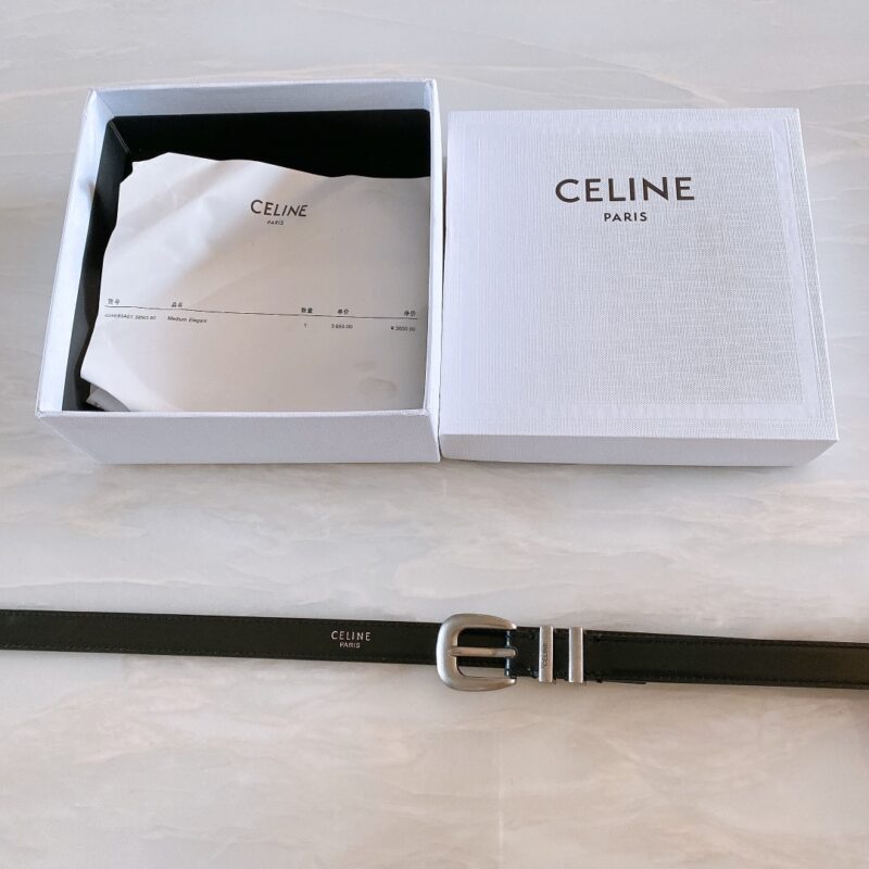 Celine Leather Belt
