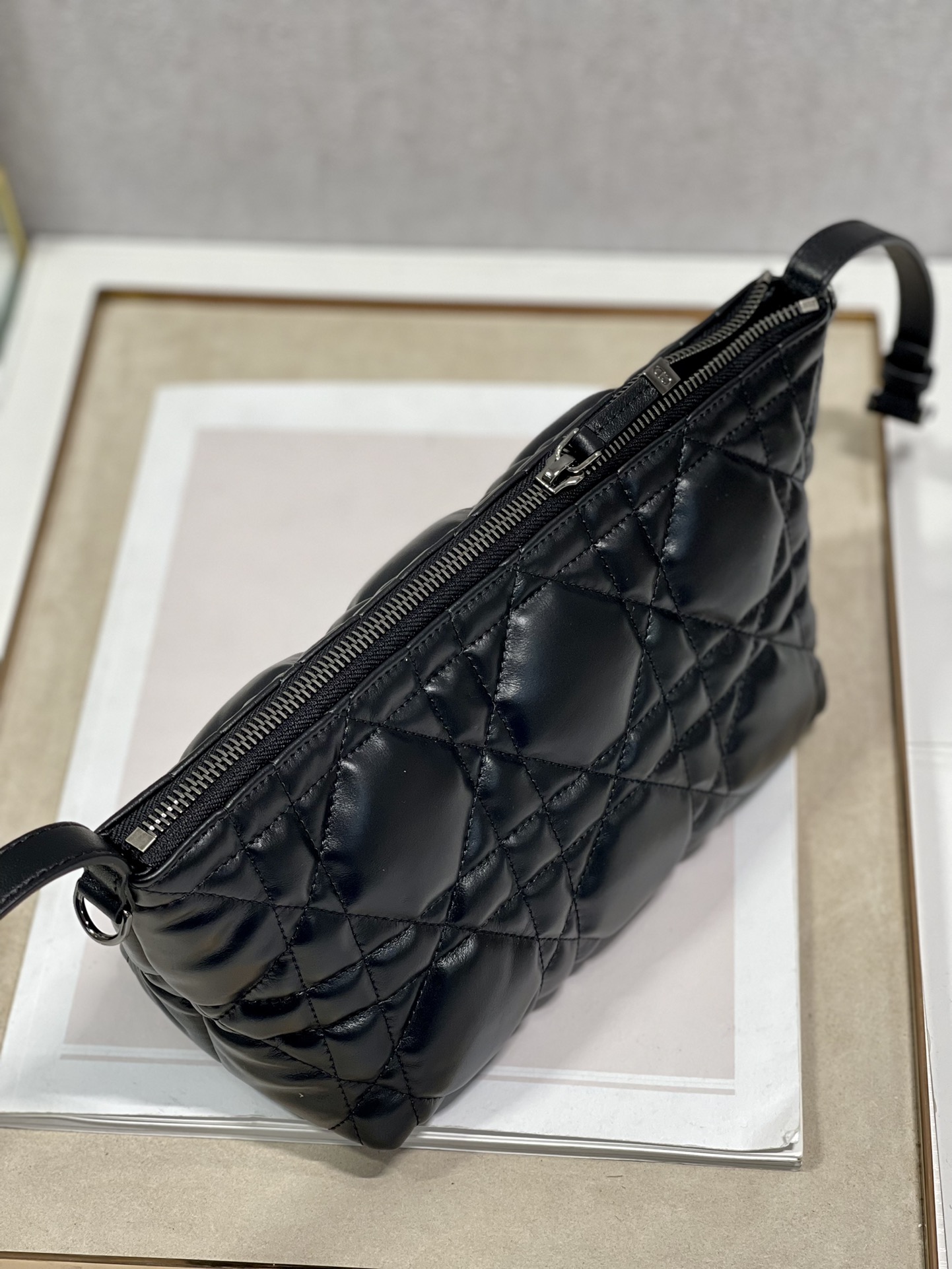 Dior Medium Travel Nomad Clutch Bag - Image 8