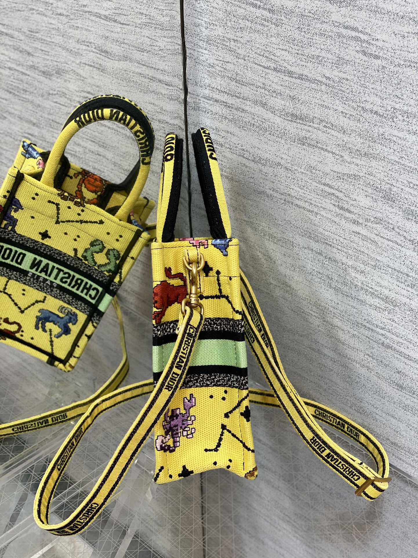 Dior Mini Vertical Constellations Tote Bag - Image 5