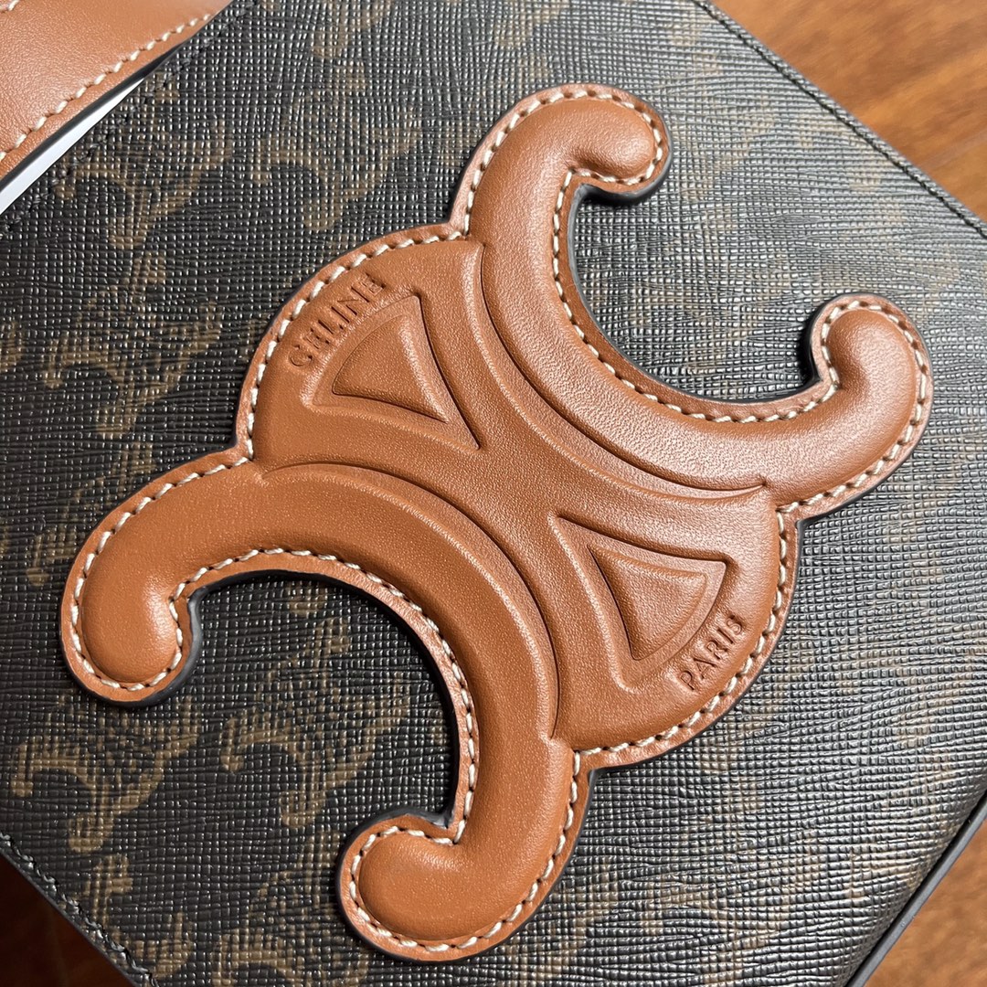 Celine Cube Triomphe Bag - Image 9