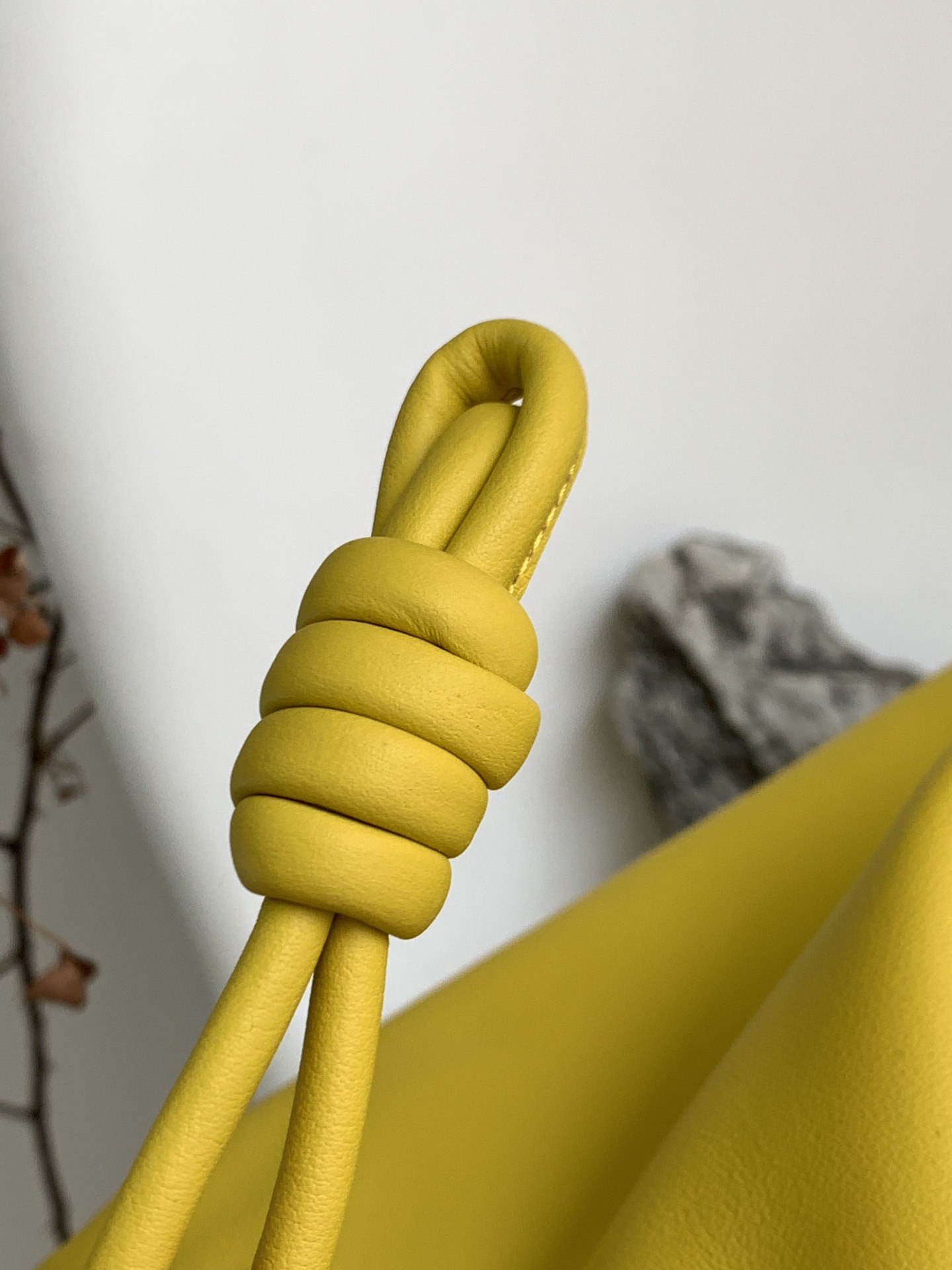 Loewe Large Flamenco Bag in Yellow Calfskin - Image 7