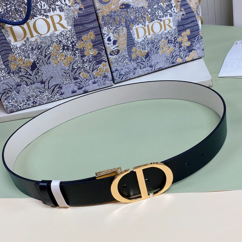 Dior Montaigne CD Buckle 35mm Belt