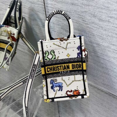 Dior Mini Vertical Constellations Tote Bag