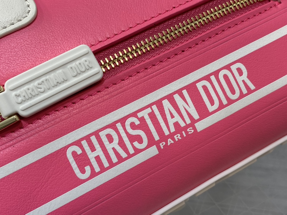 Dior Bowling Bag in Pink - Image 9
