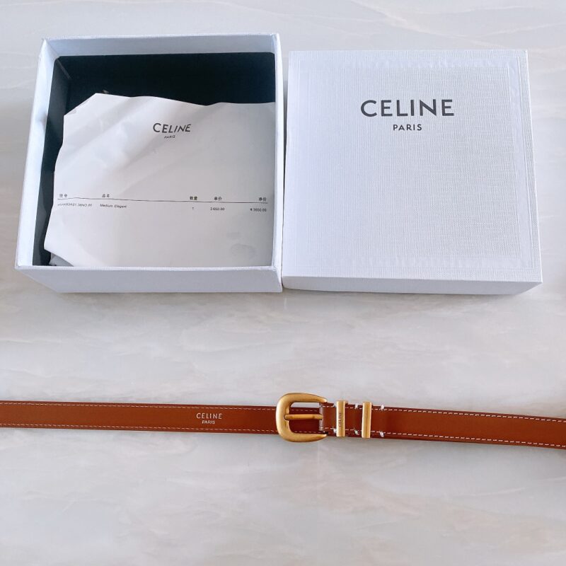 Celine Leather Belt