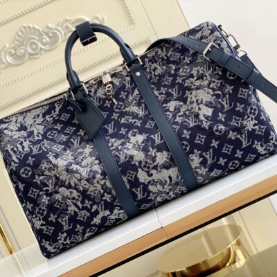 Louis Vuitton Keepall Bandoulière 50 Travel Bag