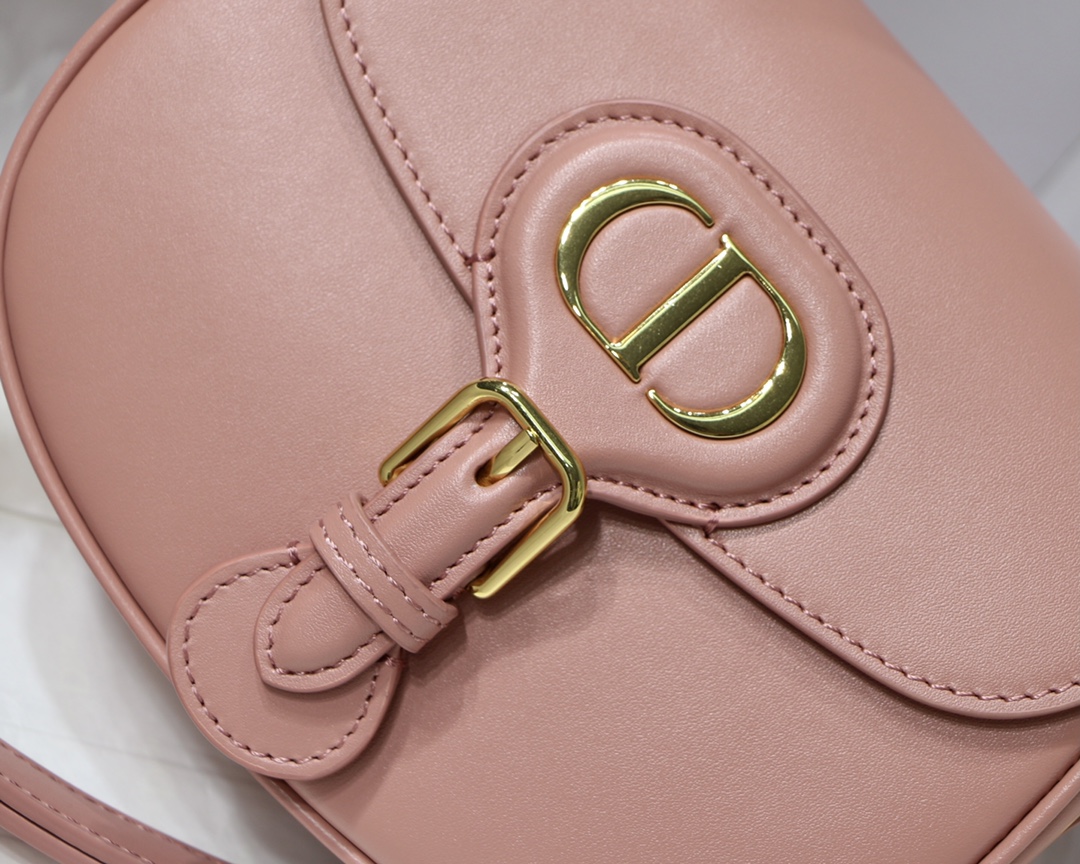 Dior Small Bobby Bag in Pink Calfskin - Image 7