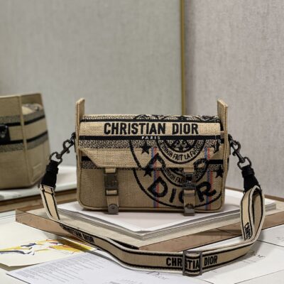 Dior Messenger Bag in Linen