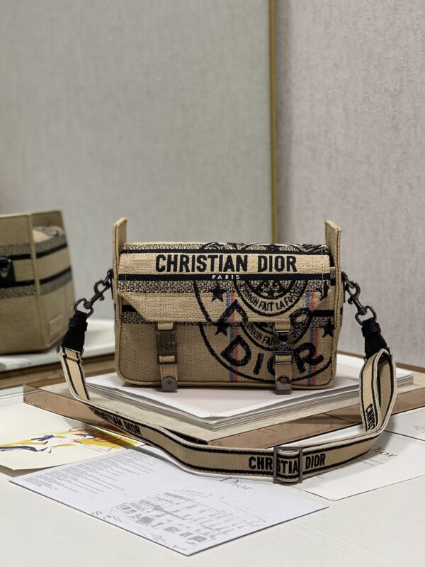 Dior Messenger Bag in Linen