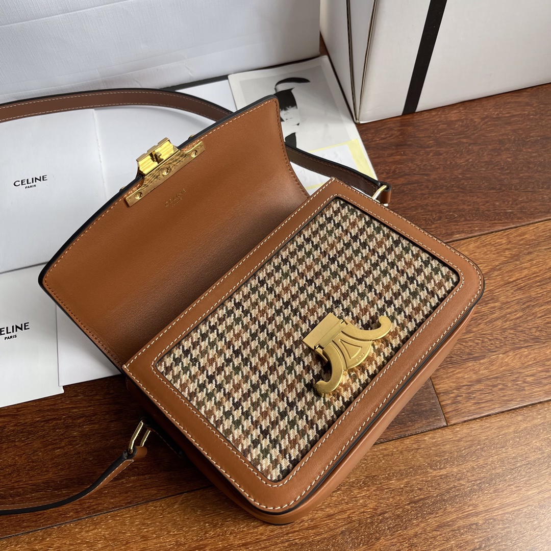 Celine Mini Triomphe Teen Box Bag - Image 5