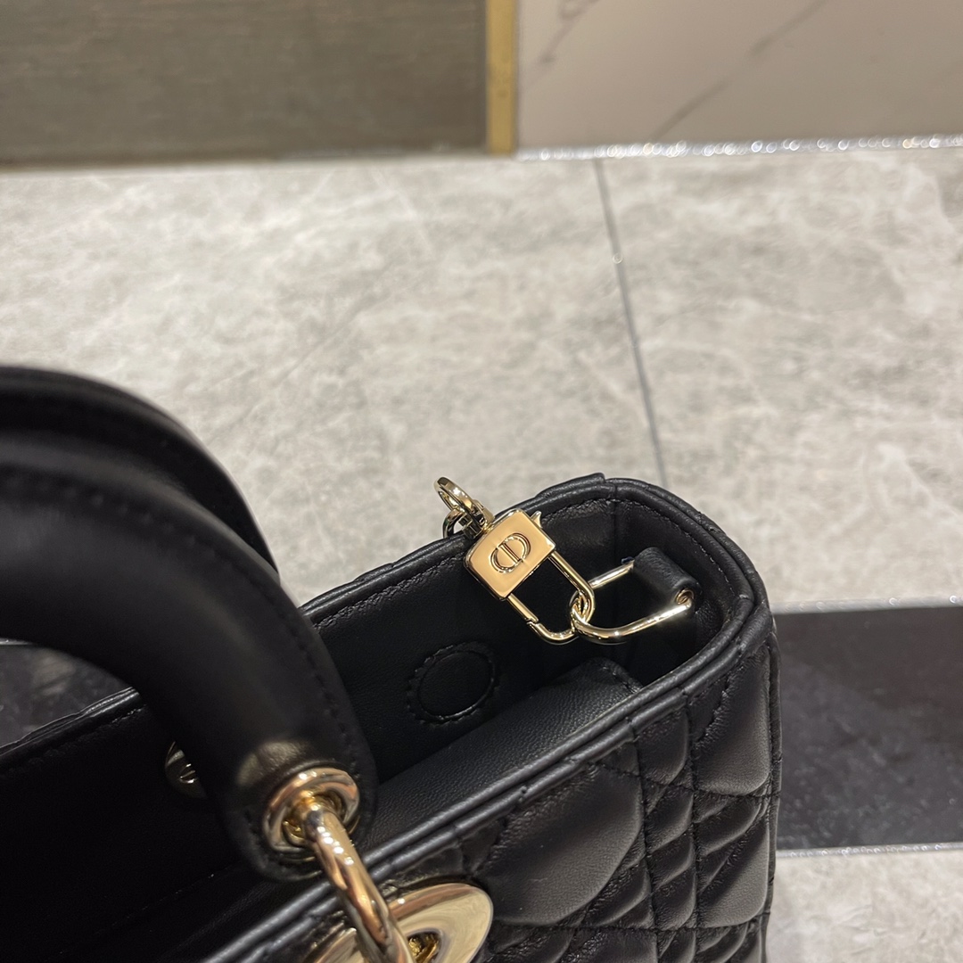 Dior Lady D-joy Bag in Black - Image 5