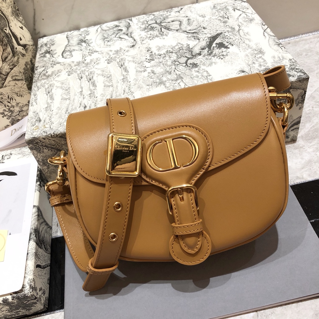Dior Small Bobby Bag in Brown - Image 7