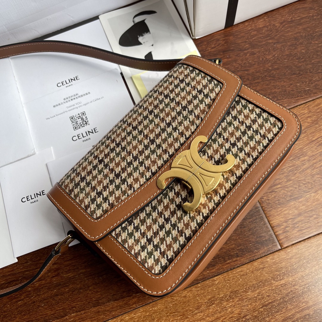 Celine Mini Triomphe Teen Box Bag - Image 4