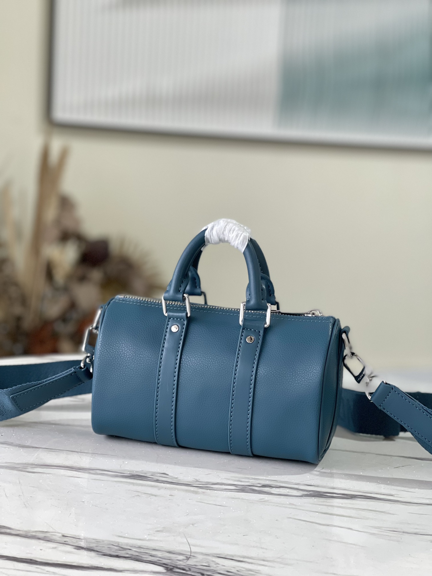 Louis Vuitton Keepall XS Travel Bag in Blue - Image 3