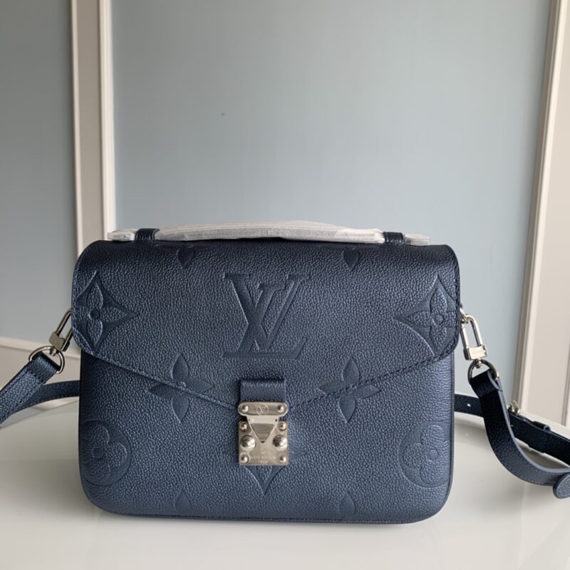 Louis Vuitton Pochette Metis Bag in Blue