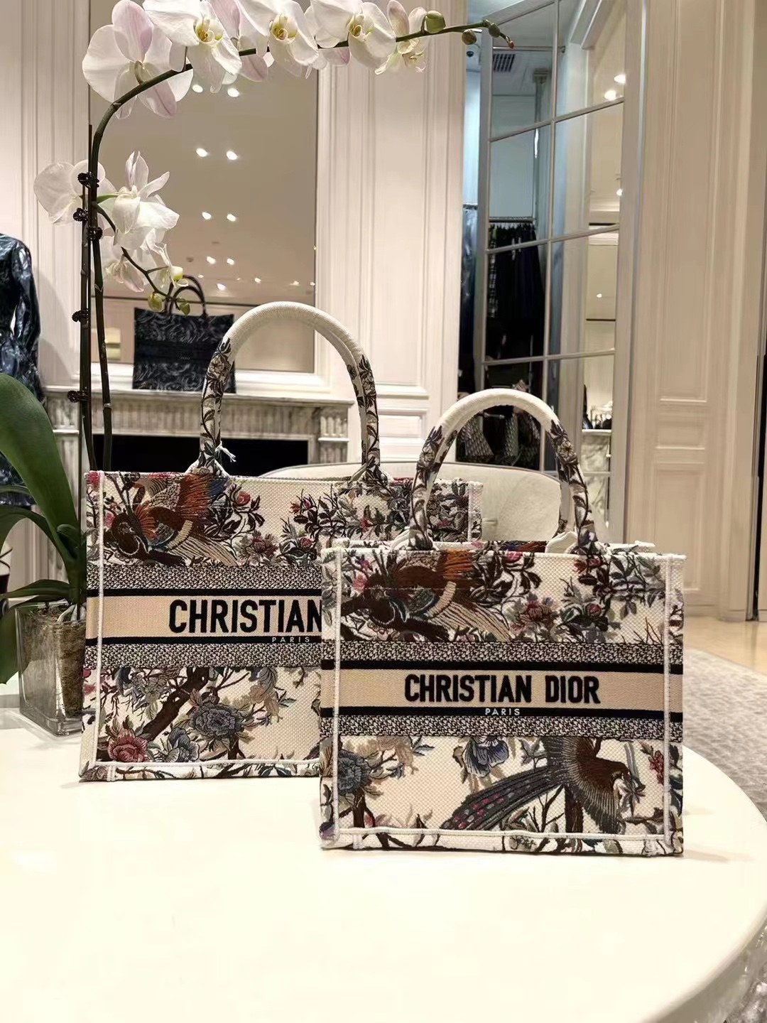 Dior Medium Winter Garden Tote Bag - Image 11