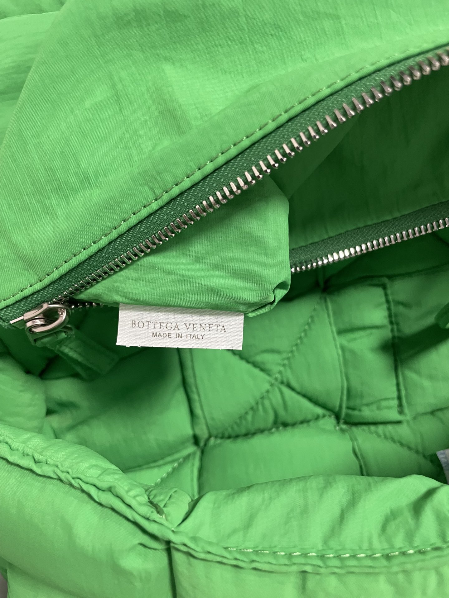 Bottega Veneta Padded Tech Cassette Bag in Green - Image 9