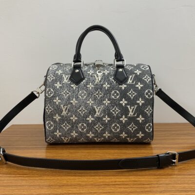 Louis Vuitton Speedy Bandoulière 25 Bag in Monogram Jacquard Denim