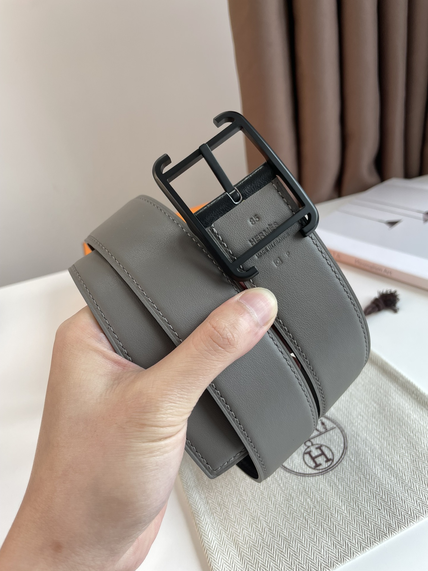 db9bf2_61c3620faa4e4aa3ba8e66a861fb3b09mv2.jpg Hermes Shoes - Image 1