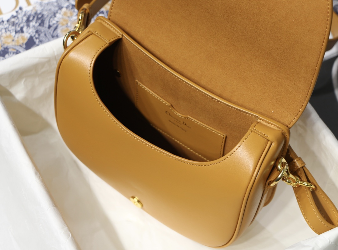 Dior Medium Bobby Bag in Caramel Leather - Image 8