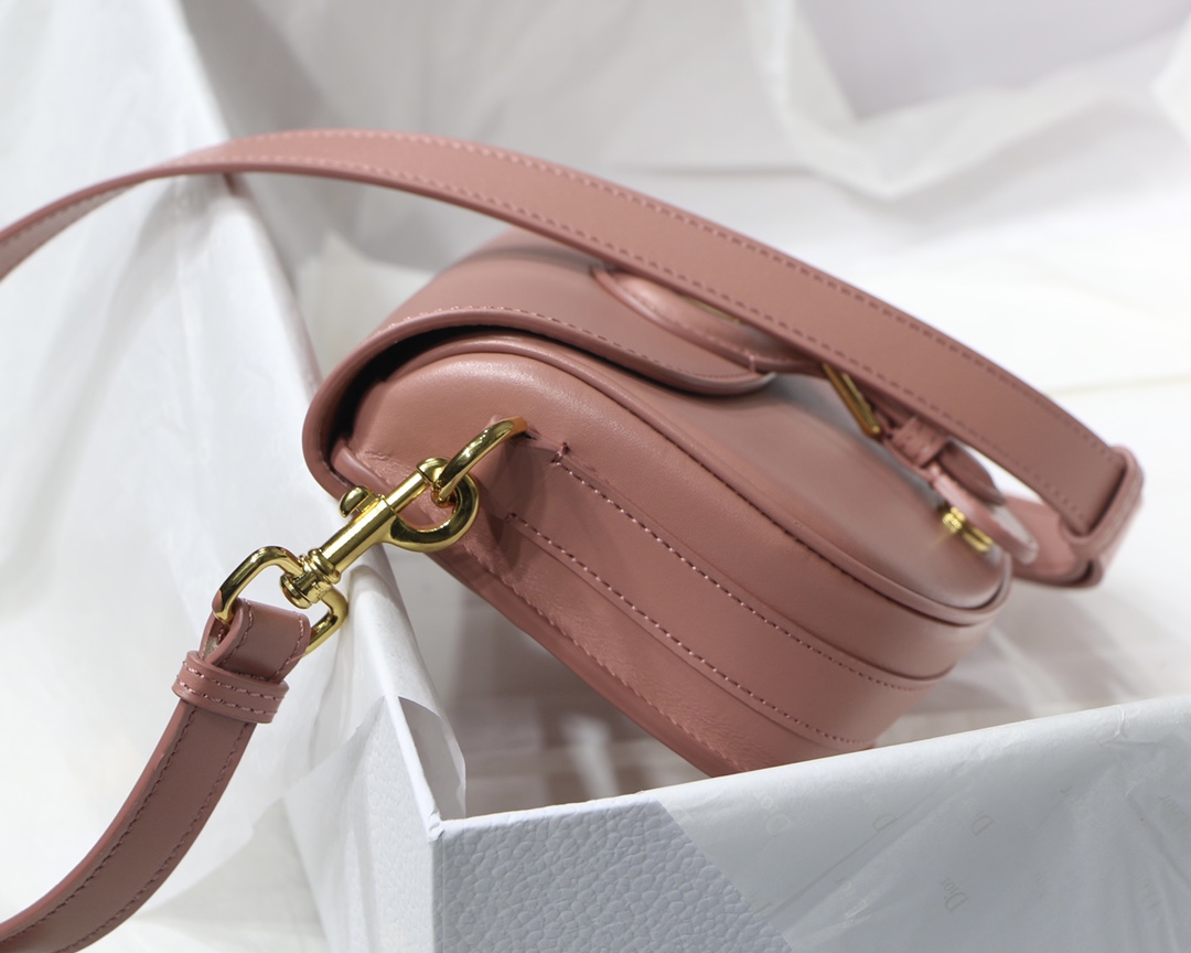 Dior Small Bobby Bag in Pink Calfskin - Image 6