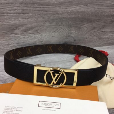 Louis Vuitton LV Buckle Reversible Leather Belt