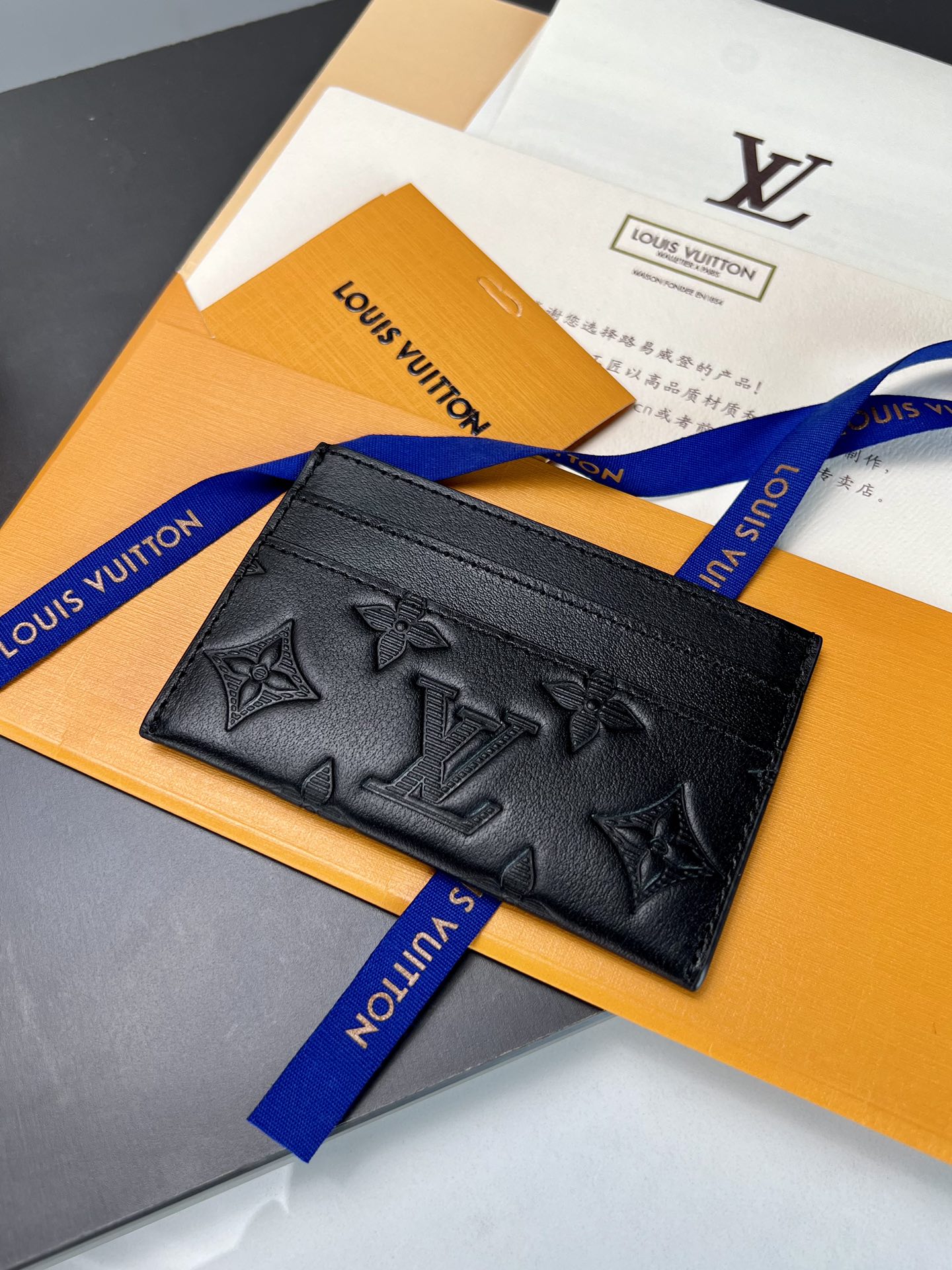 Louis Vuitton Card Holder in Monogram Eclipse - Image 5