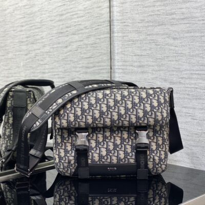 Dior Explorer Bag in Beige and Black Print