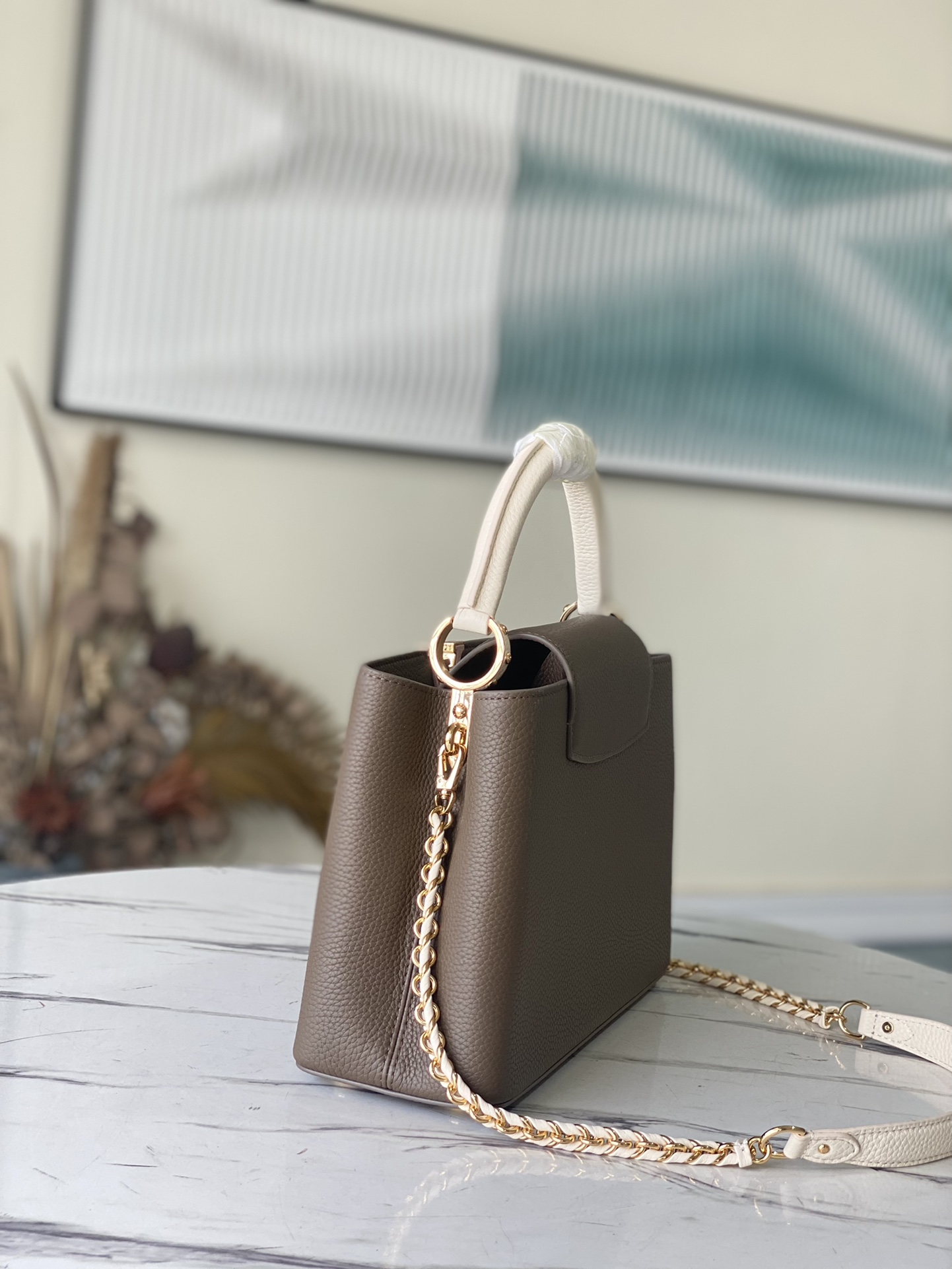 Louis Vuitton Capucines BB Medium Handbag in Brown - Image 5