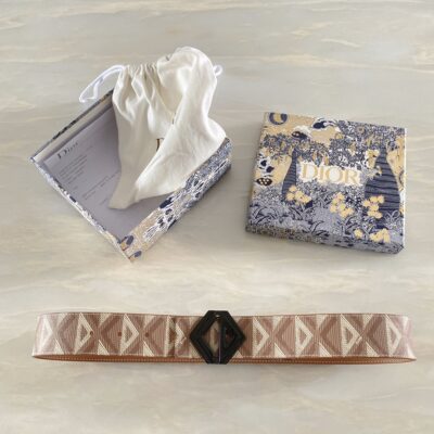 Dior Rhombus Buckle Belt