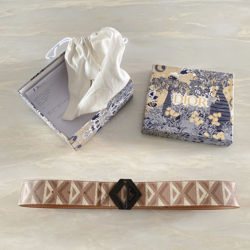 Dior Rhombus Buckle Belt