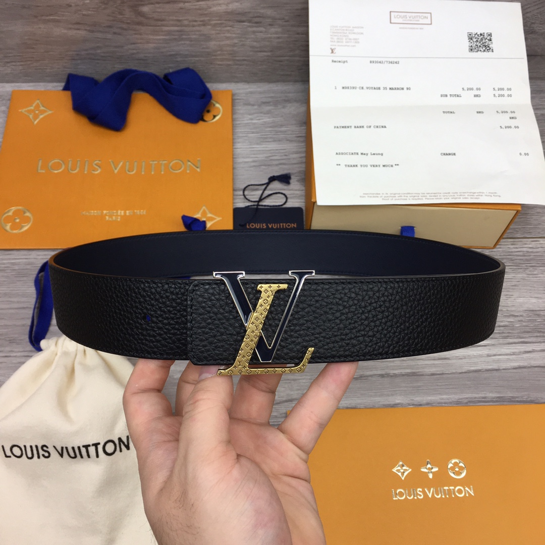 db9bf2_7003e424f25d40599cbb9ea87a615a18mv2.jpg Louis Vuitton LV Letter Buckle 40mm Leather Belt - Image 1