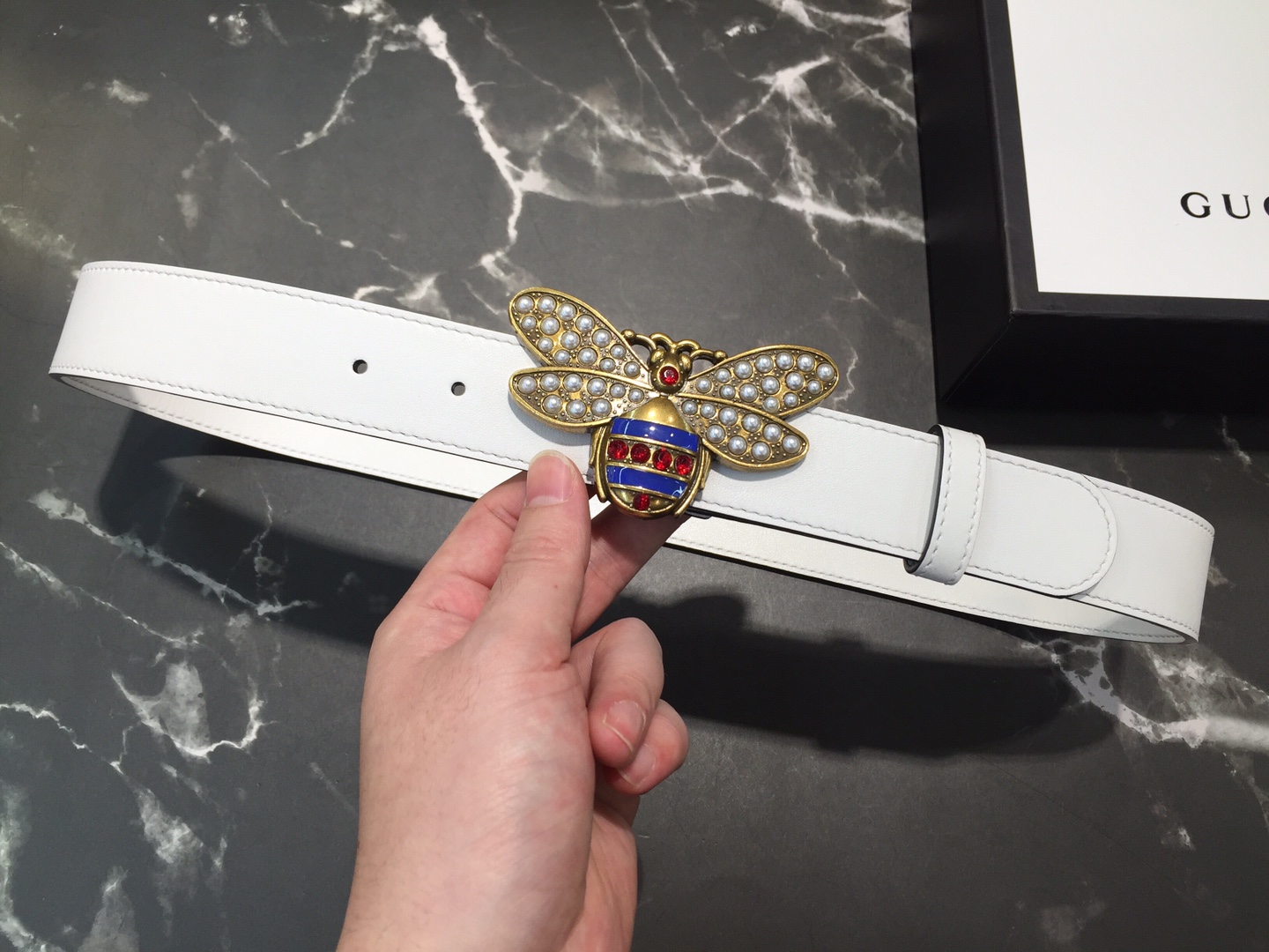 db9bf2_70bff54c41d749caafadf6eb72d541aemv2.jpg Gucci Queen Margaret Leather Belt - Image 1