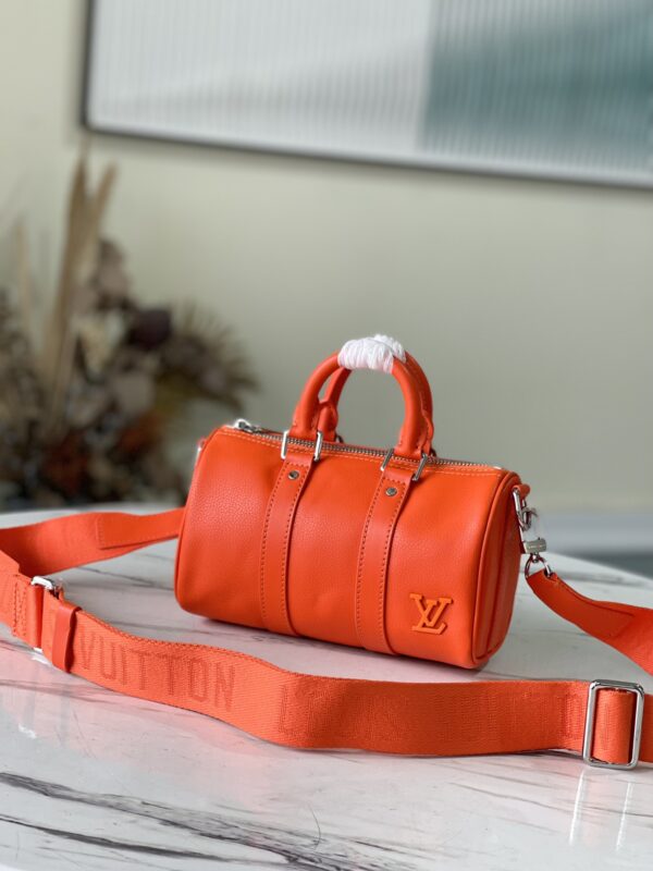 Louis Vuitton Keepall XS Travel Bag in Red