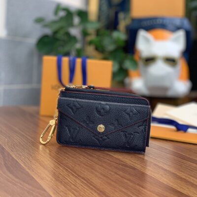 Louis Vuitton Pressure Blue Recto Verso Card Holder