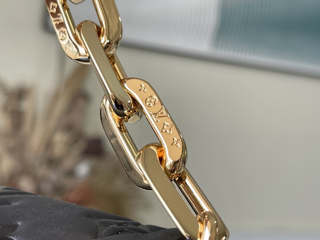 Louis Vuitton Black Mini Cossion Bag - Image 9