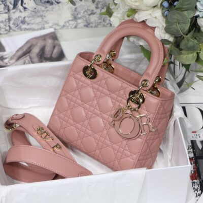Lady Dior My ABC 20 Bag in Pink