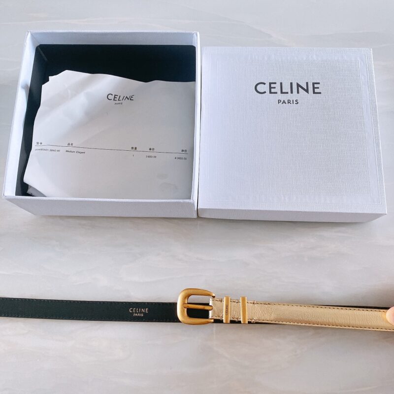 Celine Leather Belt