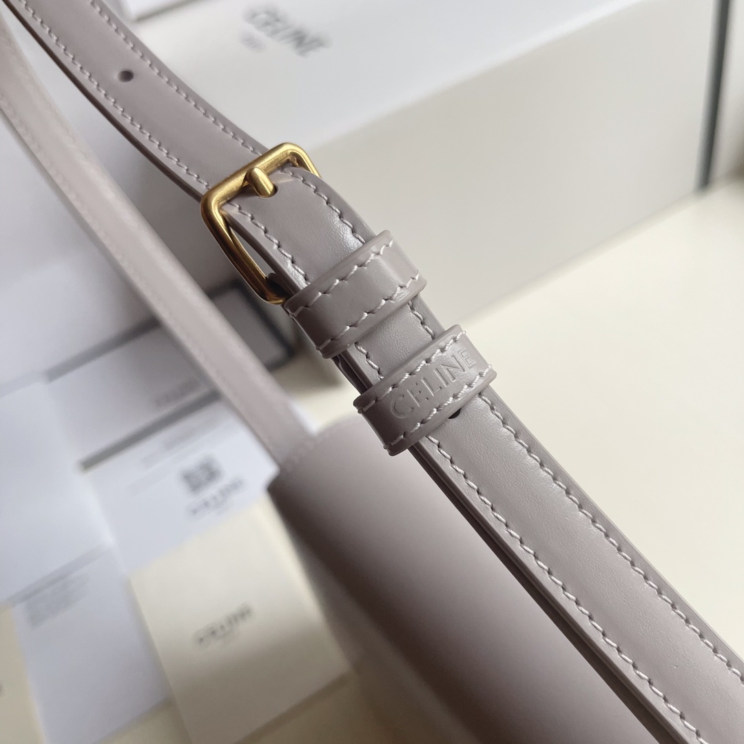 Celine Arc de Triomphe Underarm 20cm Bag in Grey - Image 6