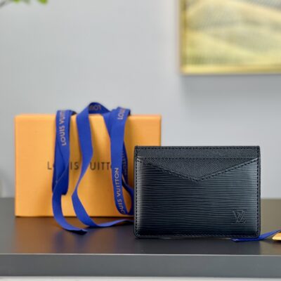 Louis Vuitton Neo Card Holder in Monogram Macassar Canvas