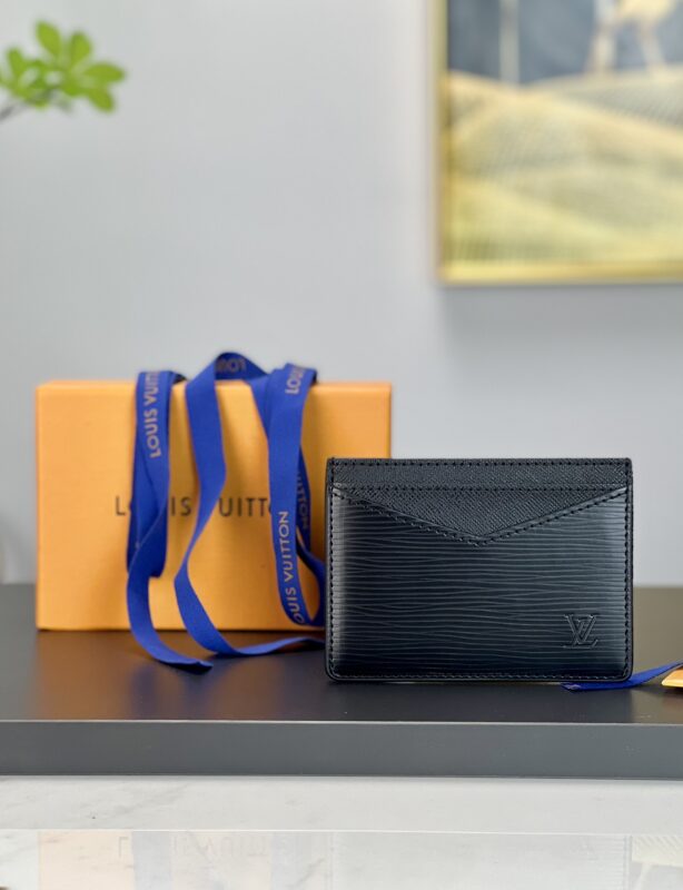 Louis Vuitton Neo Card Holder in Monogram Macassar Canvas