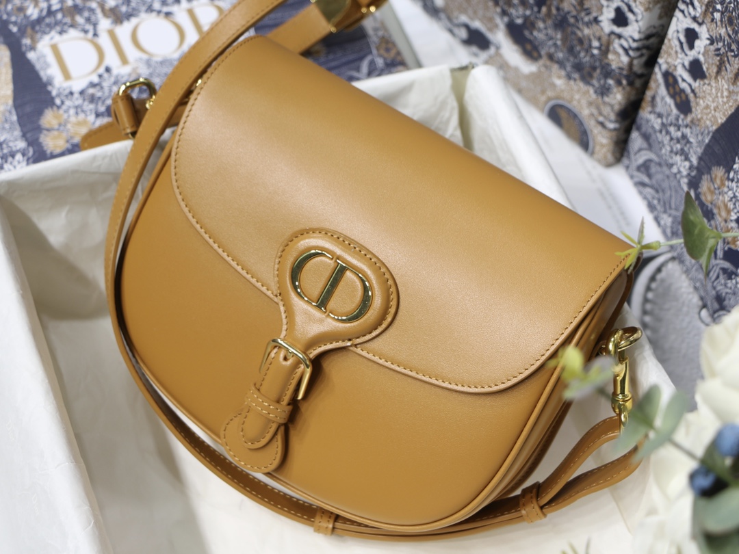 Dior Medium Bobby Bag in Caramel Leather - Image 4