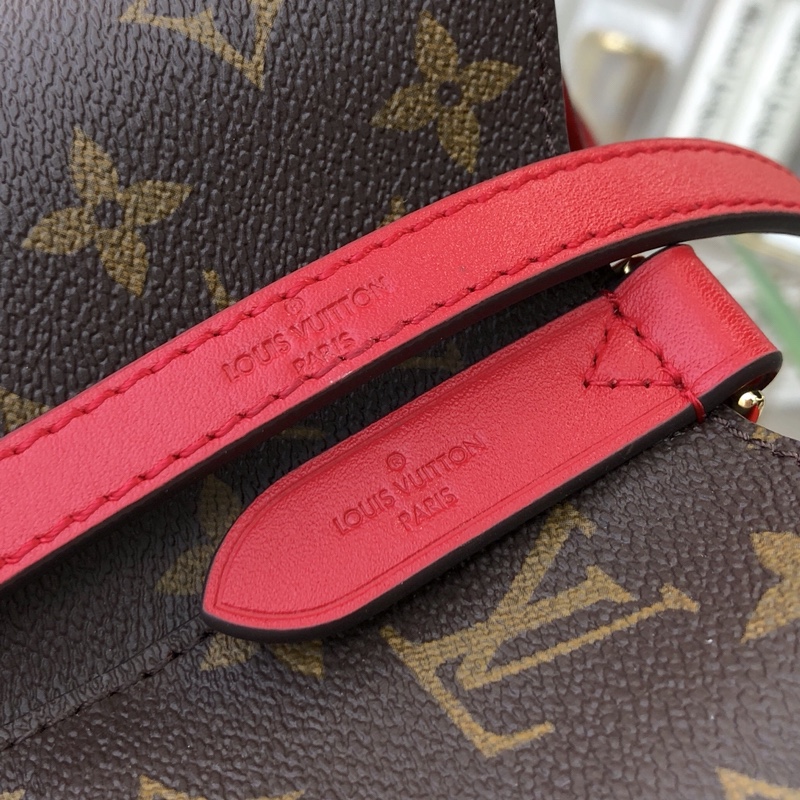 Louis Vuitton NéoNoé MM Red Jean Bag - Image 10