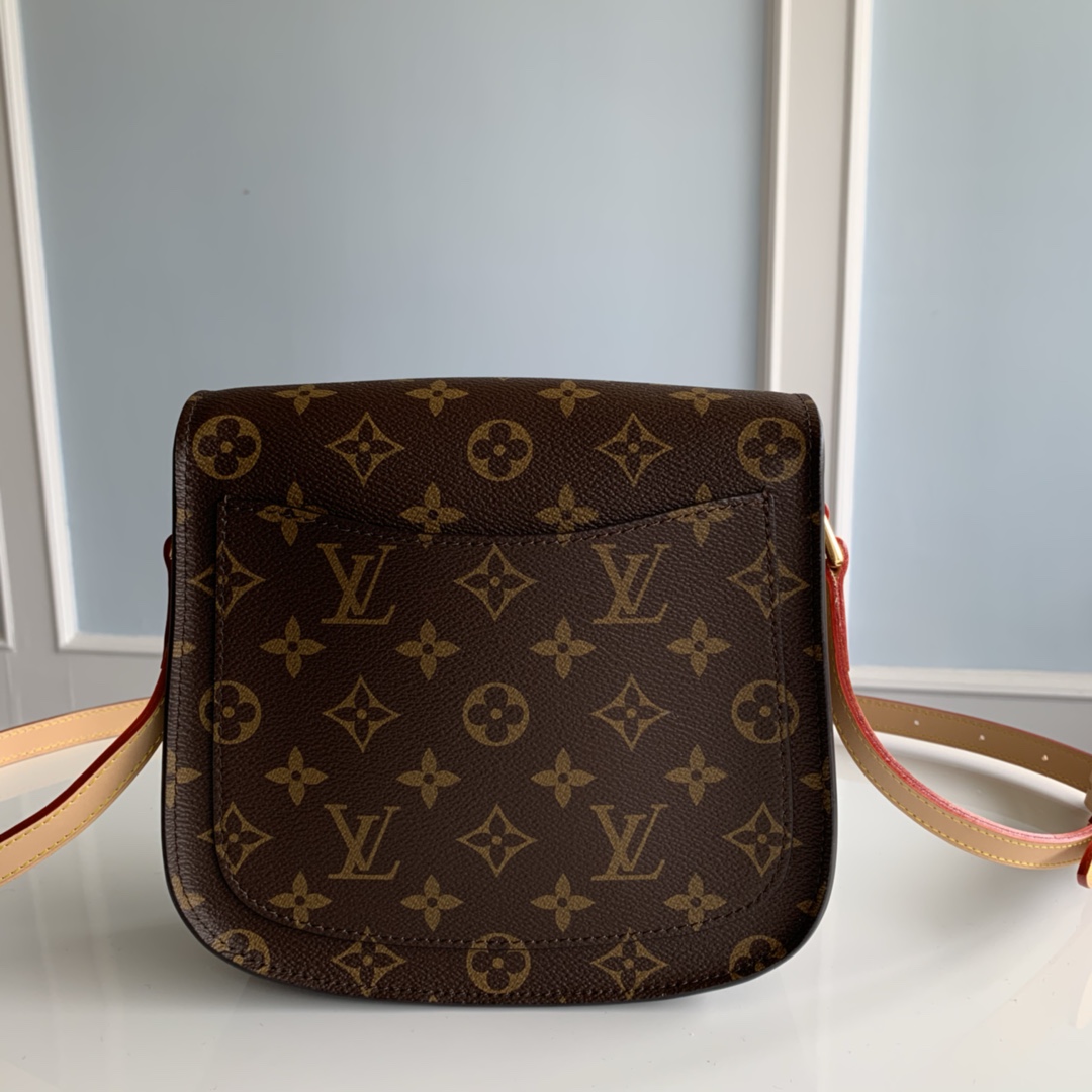 Louis Vuitton Monogram Small Saint Cloud Bag - Image 3