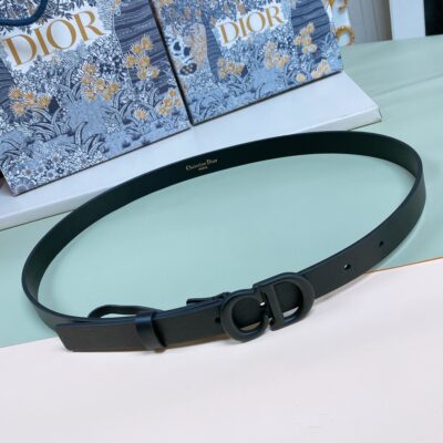 Dior Montaigne CD Buckle 30mm Belt